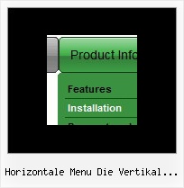 Horizontale Menu Die Vertikal Aufgeht Hierarchical Menu Template