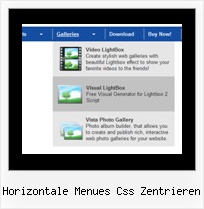 Horizontale Menues Css Zentrieren Ajax Menu Joomla