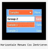 Horizontale Menues Css Zentrieren Java Menue Zentrieren