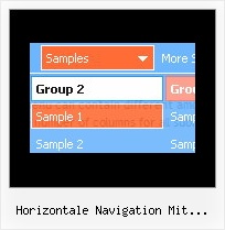 Horizontale Navigation Mit Submenues Hl2 Menue Generator