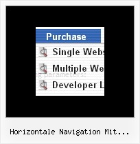 Horizontale Navigation Mit Submenues Menu Flash Online Generator Erstellen