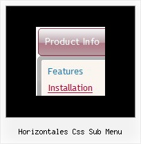 Horizontales Css Sub Menu Dynamisches Menu Javascript