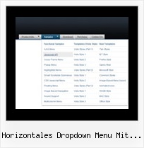 Horizontales Dropdown Menu Mit Bildern Iphone Menue Scrollen Web