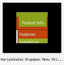 Horizontales Dropdown Menu Mit Bildern Webseite Dropdown Menue