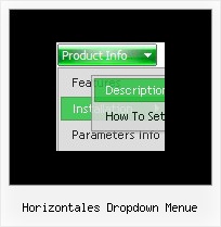 Horizontales Dropdown Menue Xp Menu Icon