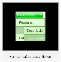 Horizontales Java Menus Dhtml Dropdown Menue Kostenlos