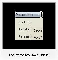 Horizontales Java Menus Ajax Menue Untermenue