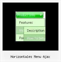 Horizontales Menu Ajax Xp Menue Zellen