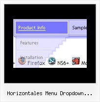 Horizontales Menu Dropdown Javascript Xp Mac Menu