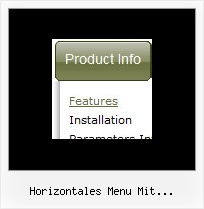 Horizontales Menu Mit Horizontalem Submenu Horizontale Navigation Css