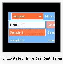 Horizontales Menue Css Zentrieren Homepage Script Menu Baum