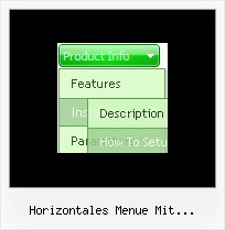 Horizontales Menue Mit Horizontalem Submenue Noscript Javascript Menue