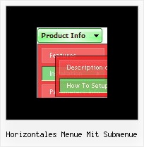 Horizontales Menue Mit Submenue Start Menue Style Vista