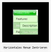 Horizontales Menue Zentrieren Dhtml Drag