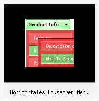 Horizontales Mouseover Menu Xp Themes