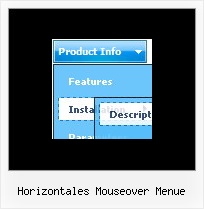 Horizontales Mouseover Menue Javascript Index Von Untermenues
