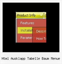 Html Ausklapp Tabelle Baum Menue Menue Beispiele Php