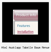 Html Ausklapp Tabelle Baum Menue Muster Menu Vorschlag