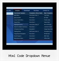 Html Code Dropdown Menue Java Menue Navigieren