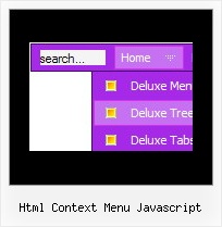 Html Context Menu Javascript Menu Vista