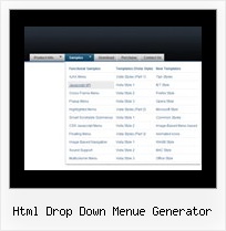 Html Drop Down Menue Generator Dynamisches Menue Css