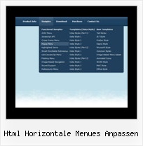 Html Horizontale Menues Anpassen Pop Up Menue Html