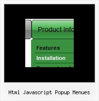 Html Javascript Popup Menues Menuefuehrung Beispiel