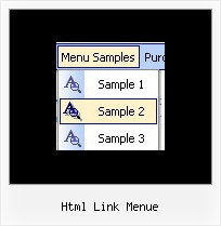 Html Link Menue Baum Menue
