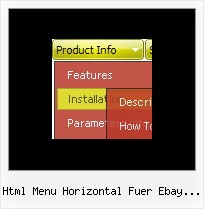 Html Menu Horizontal Fuer Ebay Auktion Glossy Accordion Menu Problem