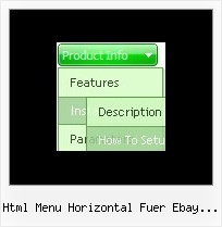 Html Menu Horizontal Fuer Ebay Auktion Gui Icon Menue