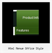 Html Menue Office Style Css Menu Submenu Horizontal Typo3