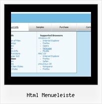 Html Menueleiste Freie Javascript Menues