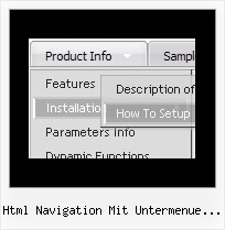 Html Navigation Mit Untermenue Code Generator Vertikaler Tabulator