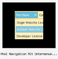 Html Navigation Mit Untermenue Code Generator Folie Vertikalen Menue