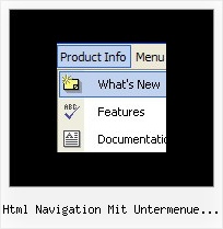 Html Navigation Mit Untermenue Code Generator Horizontal Scrollen