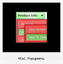 Html Popupmenu Website Extra Fenster Mit Menue