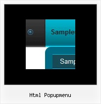 Html Popupmenu Animated Dropdown Menue