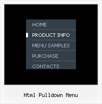 Html Pulldown Menu Css Horizontales Aufklappendes Menue