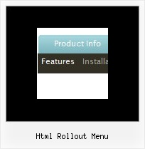 Html Rollout Menu Layer Menue