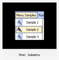 Html Submenu Dhtml Menu Api Ajax
