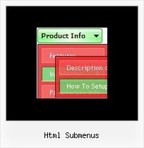 Html Submenus Xp Zusaetzliche Menueleiste