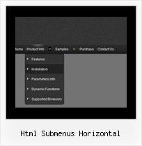 Html Submenus Horizontal Habe Meine Menueleiste Internet Explorer Verloren