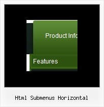 Html Submenus Horizontal Webseite Menues