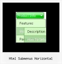 Html Submenus Horizontal Menue Vertikalen Ajax