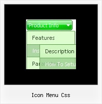 Icon Menu Css Dynamisches Menue Fuer Webseiten