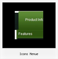 Icons Menue Javascript Menue Horizontal