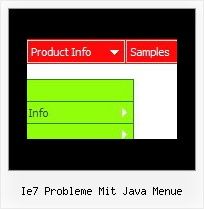 Ie7 Probleme Mit Java Menue Blau Web Buttons