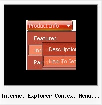 Internet Explorer Context Menu Subitems Bildbasierte Menue