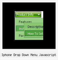 Iphone Drop Down Menu Javascript Php Baummenue Frame