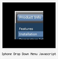 Iphone Drop Down Menu Javascript Dhtml Menue Senkrecht Mit Bilder